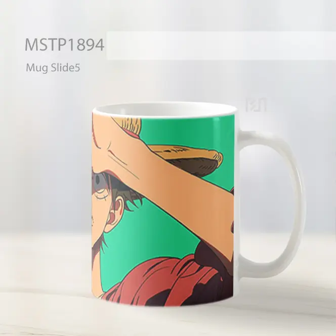 Monkey D Luffy One Piece Mug MSTP1894 - All-side / Desain