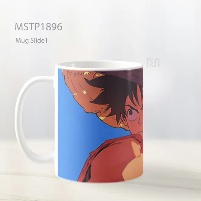 Monkey D Luffy One Piece Mug MSTP1896 - All-side / Desain