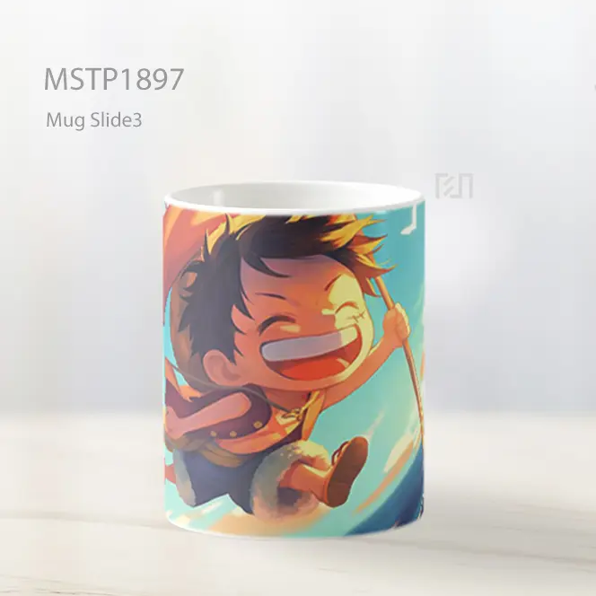Monkey D Luffy One Piece Mug MSTP1897 - All-side / Desain