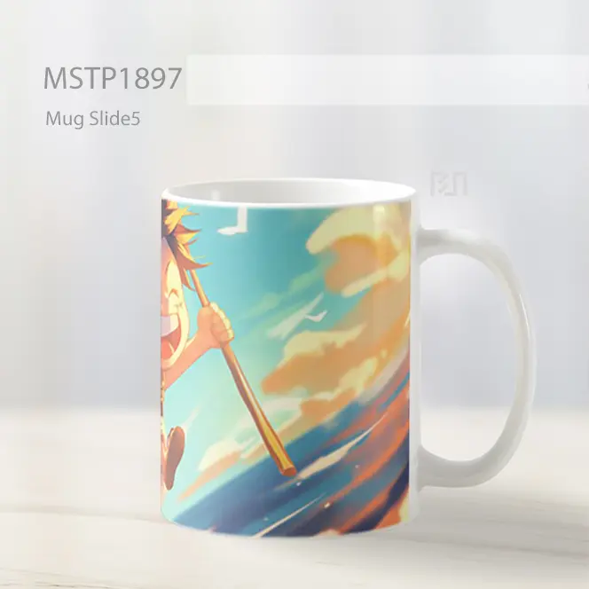 Monkey D Luffy One Piece Mug MSTP1897 - All-side / Desain