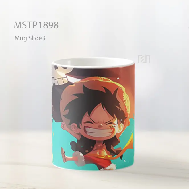 Monkey D Luffy One Piece Mug MSTP1898 - All-side / Desain