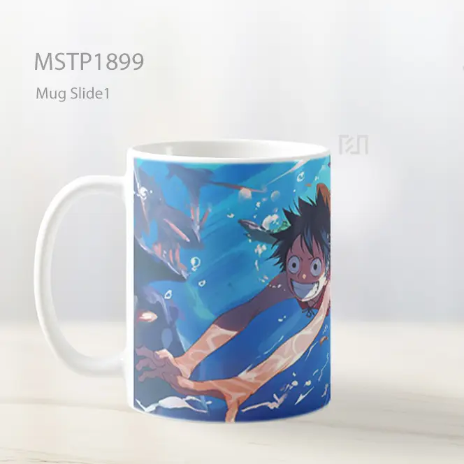 Monkey D Luffy One Piece Mug MSTP1899 - All-side / Desain