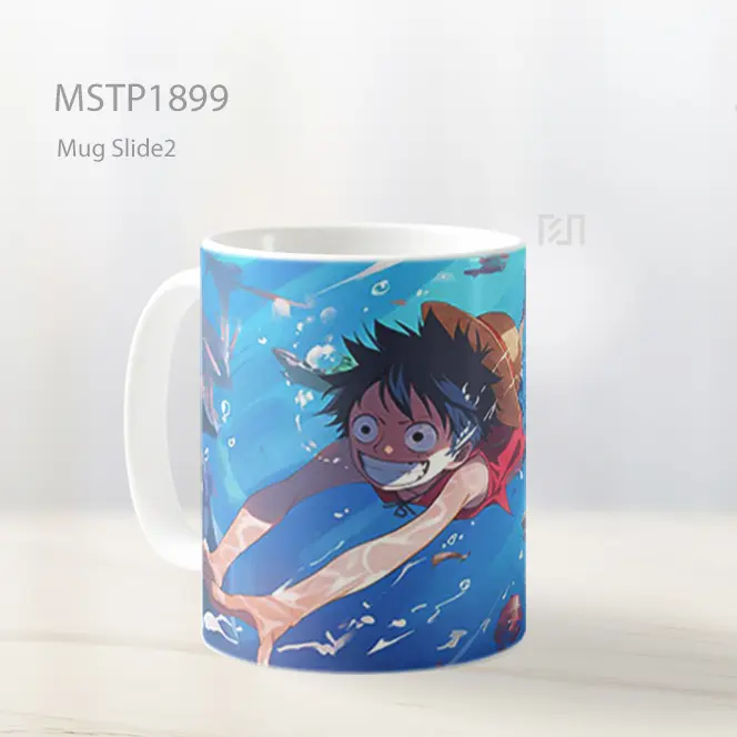 Monkey D Luffy One Piece Mug MSTP1899 - All-side / Desain