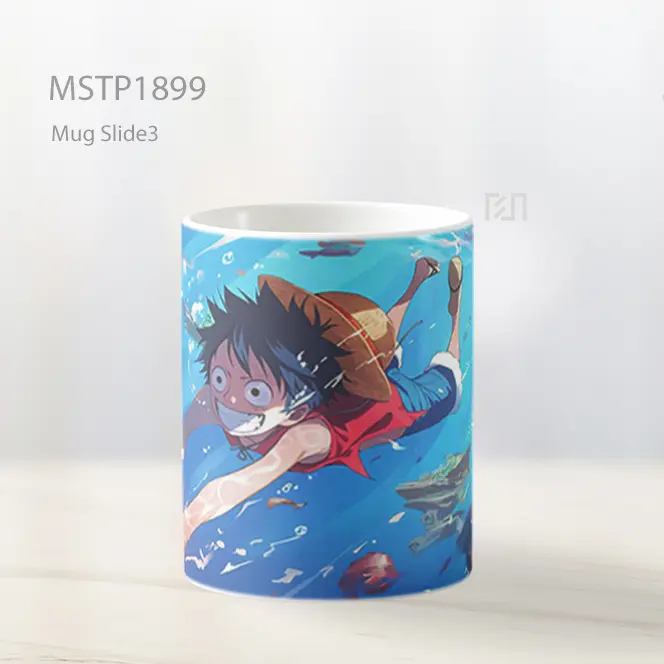 Monkey D Luffy One Piece Mug MSTP1899 - All-side / Desain
