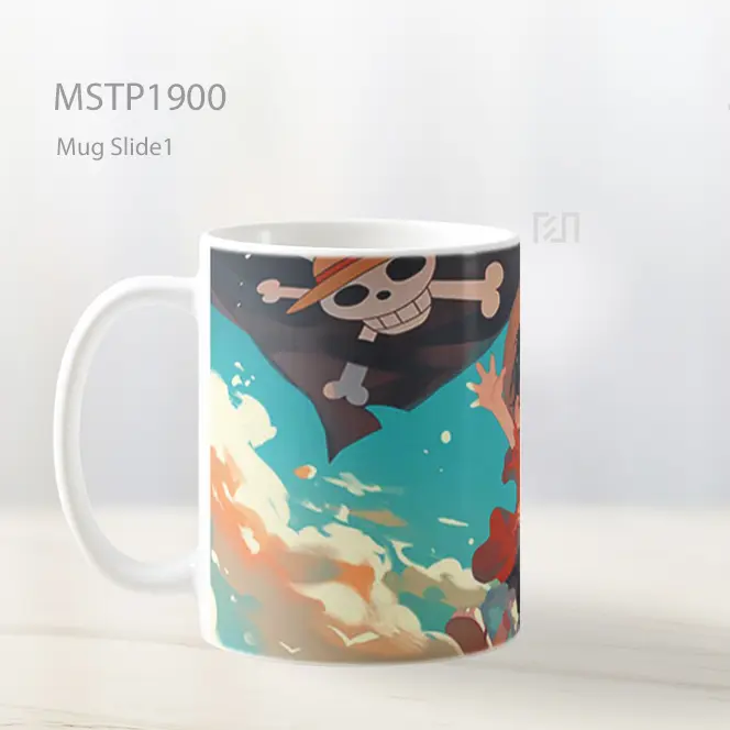 Monkey D Luffy One Piece Mug MSTP1900 - All-side / Desain