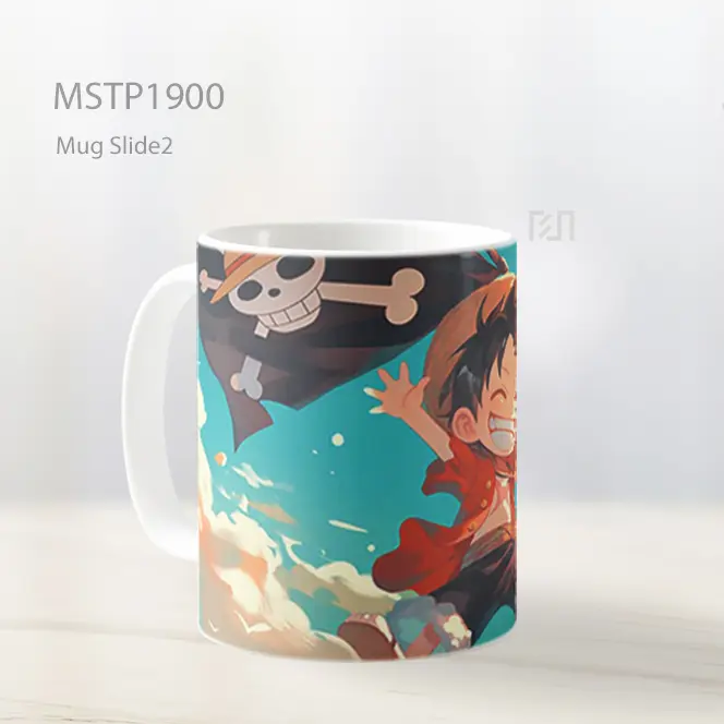 Monkey D Luffy One Piece Mug MSTP1900 - All-side / Desain