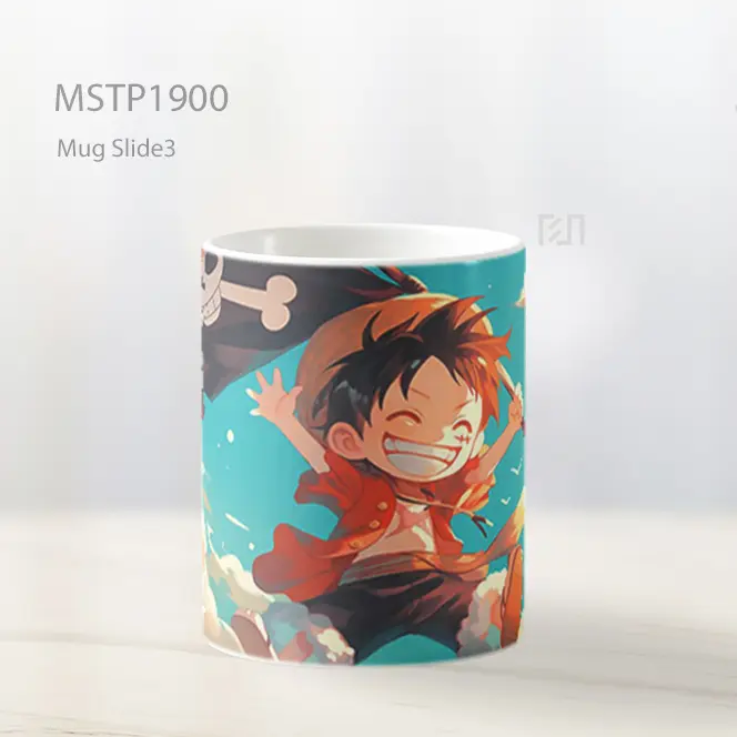 Monkey D Luffy One Piece Mug MSTP1900 - All-side / Desain
