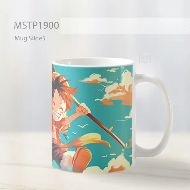 Monkey D Luffy One Piece Mug MSTP1900 - All-side / Desain