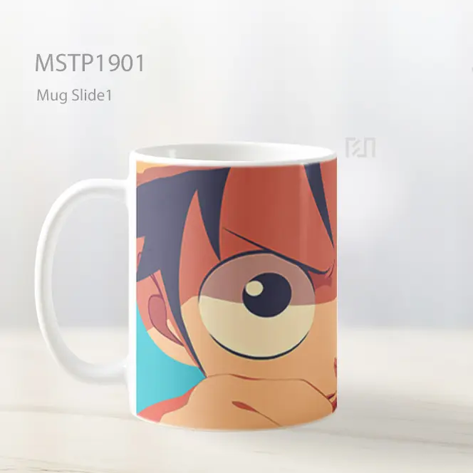 Monkey D Luffy One Piece Mug MSTP1901 - All-side / Desain