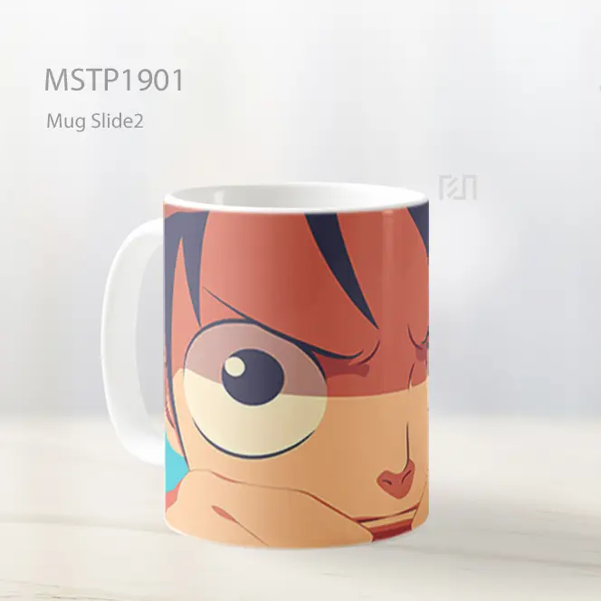 Monkey D Luffy One Piece Mug MSTP1901 - All-side / Desain