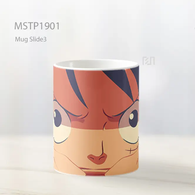 Monkey D Luffy One Piece Mug MSTP1901 - All-side / Desain
