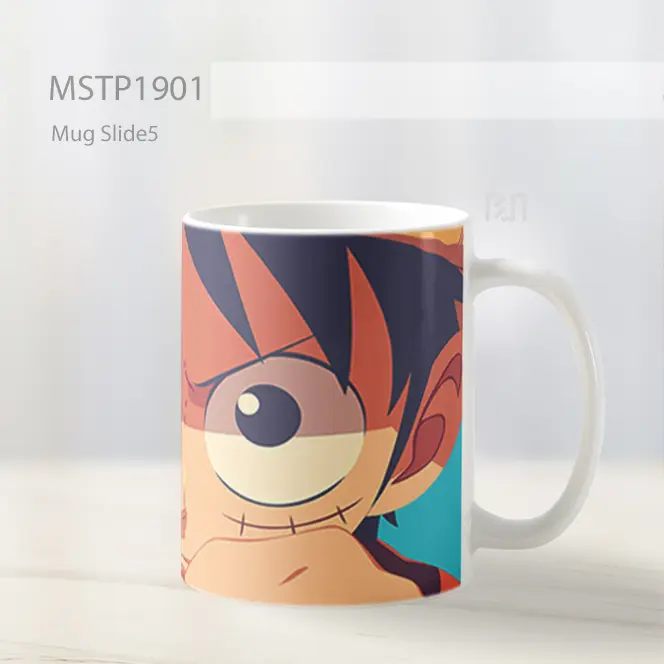 Monkey D Luffy One Piece Mug MSTP1901 - All-side / Desain