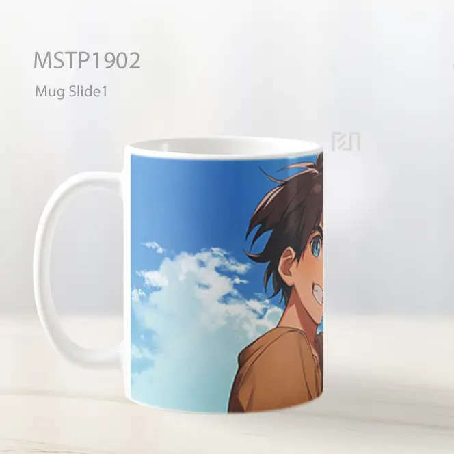 Monkey D Luffy One Piece Mug MSTP1902 - All-side / Desain