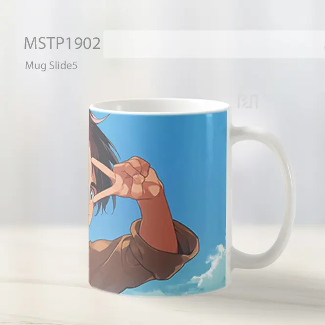 Monkey D Luffy One Piece Mug MSTP1902 - All-side / Desain