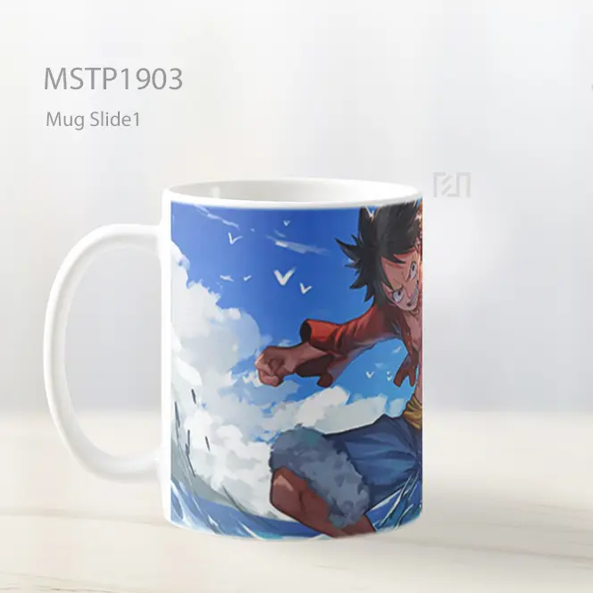 Monkey D Luffy One Piece Mug MSTP1903 - All-side / Desain