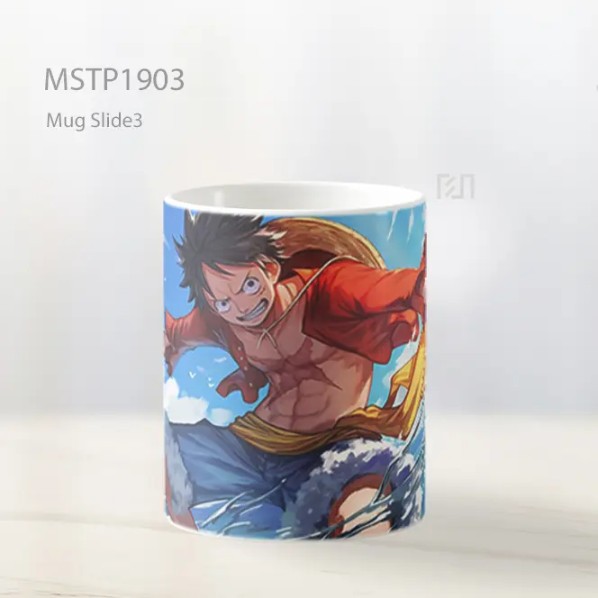 Monkey D Luffy One Piece Mug MSTP1903 - All-side / Desain
