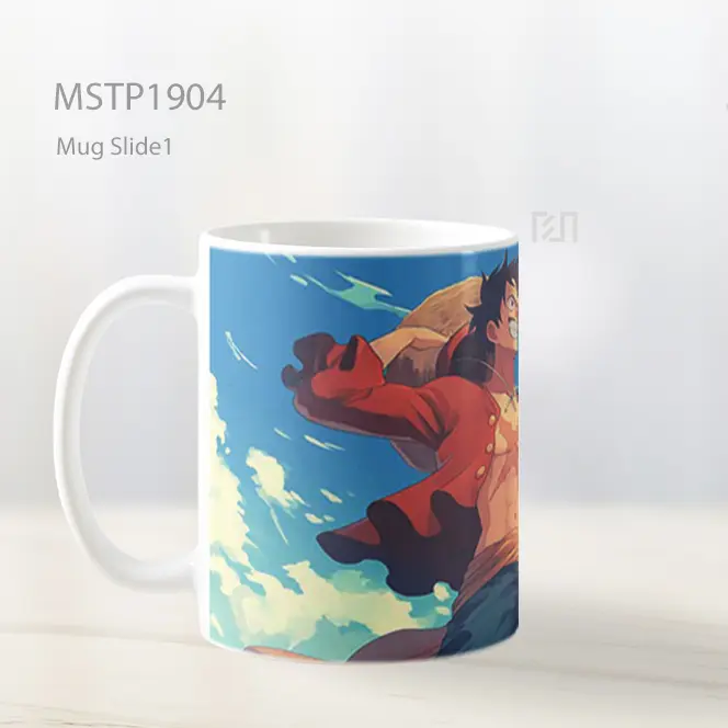 Monkey D Luffy One Piece Mug MSTP1904 - All-side / Desain