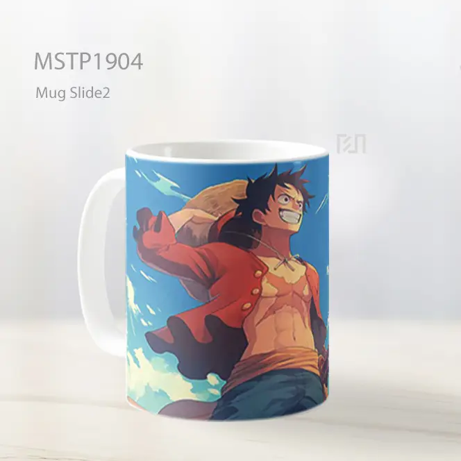 Monkey D Luffy One Piece Mug MSTP1904 - All-side / Desain