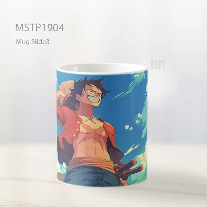 Monkey D Luffy One Piece Mug MSTP1904 - All-side / Desain