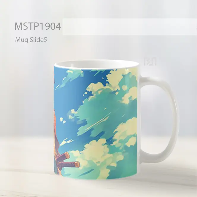 Monkey D Luffy One Piece Mug MSTP1904 - All-side / Desain