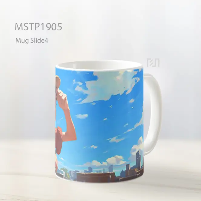 Monkey D Luffy Perjalanan New York Mug MSTP1905