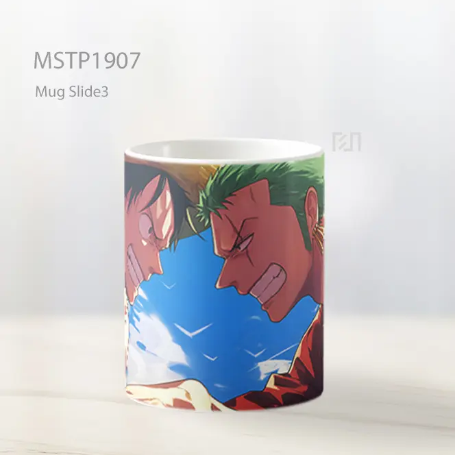 Monkey D Luffy Roronoa Zoro One Piece Mug MSTP1907 - All-side / Desain