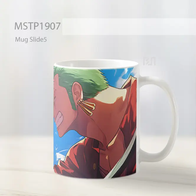 Monkey D Luffy Roronoa Zoro One Piece Mug MSTP1907 - All-side / Desain