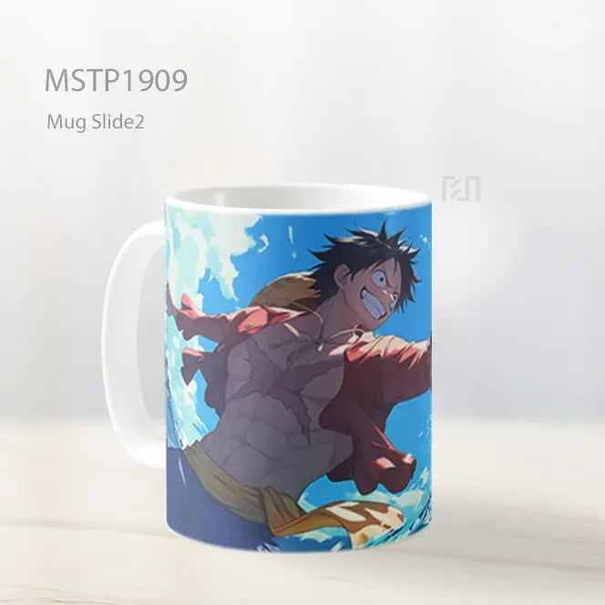 Monkey D Luffy Tenggelam Di Bawah Air Mug MSTP1909 - All-side / Desain