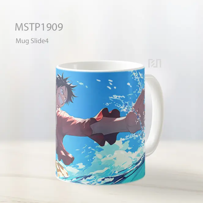 Monkey D Luffy Tenggelam Di Bawah Air Mug MSTP1909