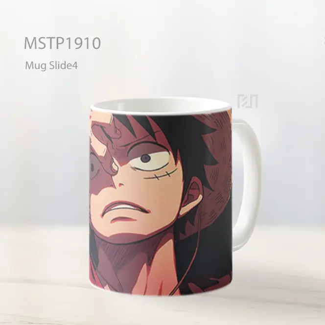 Monkey D Luffy Terkejut One Piece Mug MSTP1910