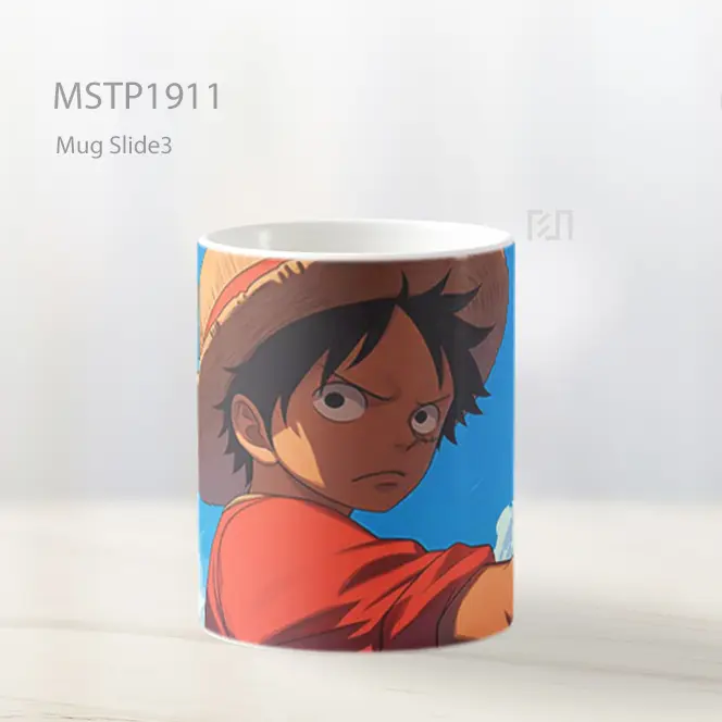 Monkey D Luffy Topi Jerami Langit Mug MSTP1911 - All-side / Desain