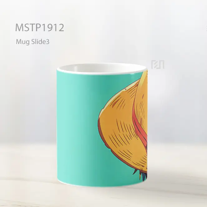 Monkey D Luffy Topi One Piece Mug MSTP1912 - All-side / Desain