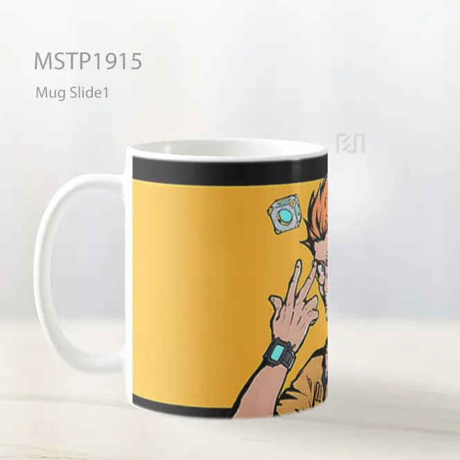 Monsters We Make Dylan Carl Kuning Mug MSTP1915 - All-side / Desain