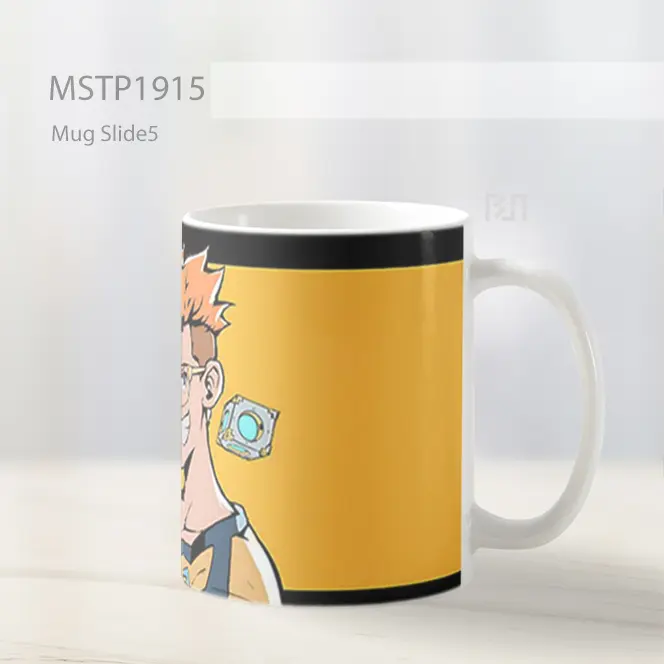 Monsters We Make Dylan Carl Kuning Mug MSTP1915 - All-side / Desain