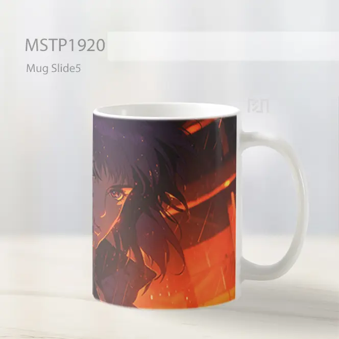 Motoko Kusanagi Hujan Mug MSTP1920 - All-side / Desain