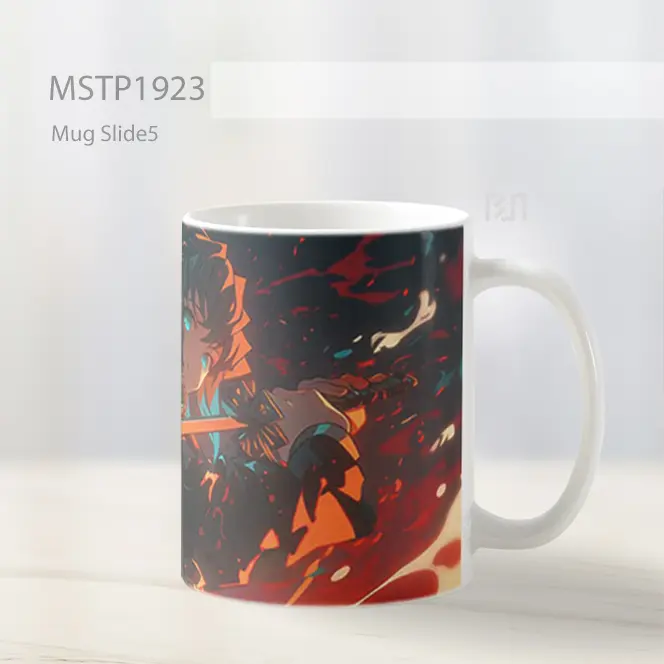Muichiro Pernapasan Kabut Mug MSTP1923 - All-side / Desain