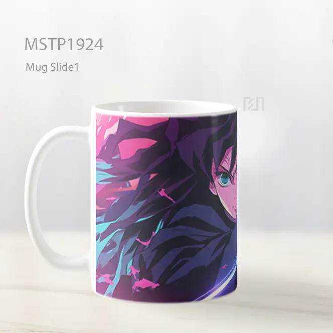 Muichiro Tebasan Pedang Air Mug MSTP1924 - All-side / Desain