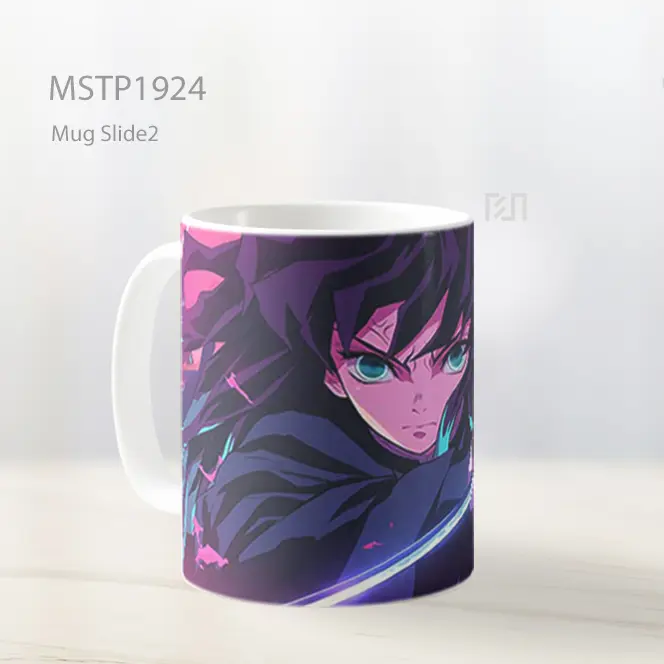 Muichiro Tebasan Pedang Air Mug MSTP1924 - All-side / Desain