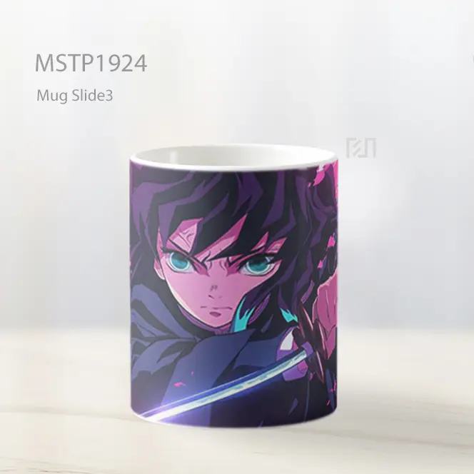 Muichiro Tebasan Pedang Air Mug MSTP1924 - All-side / Desain