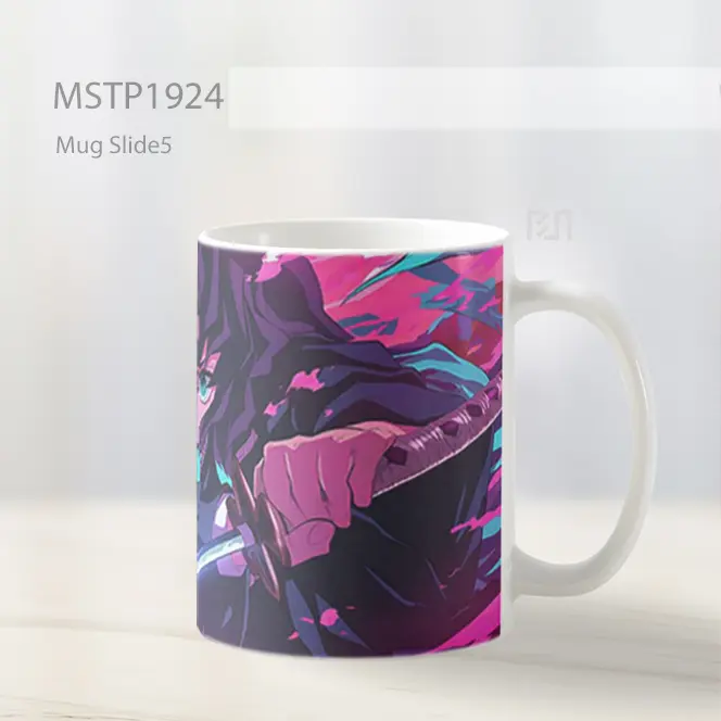 Muichiro Tebasan Pedang Air Mug MSTP1924 - All-side / Desain