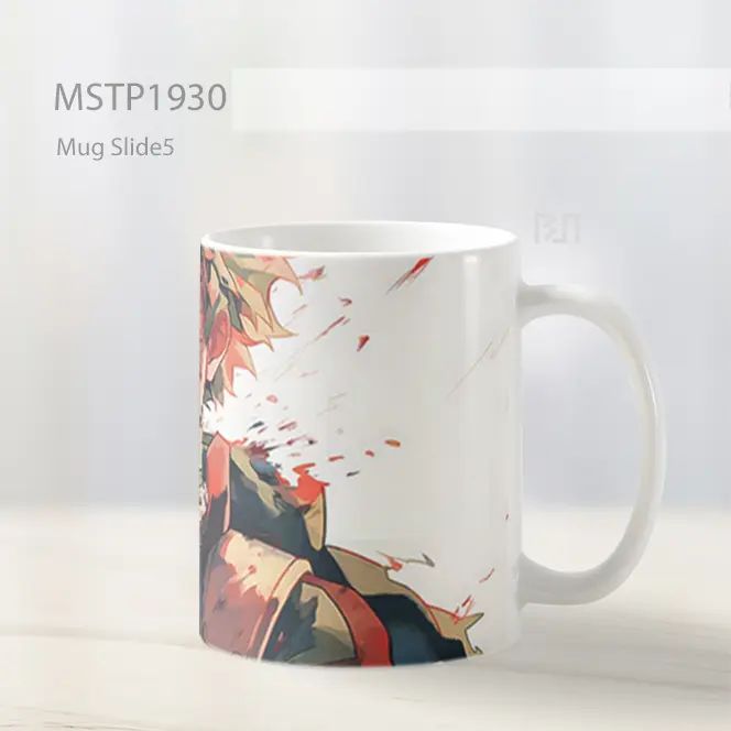 My Hero Academia Deku Bloody Smile Mug MSTP1930 - All-side / Desain