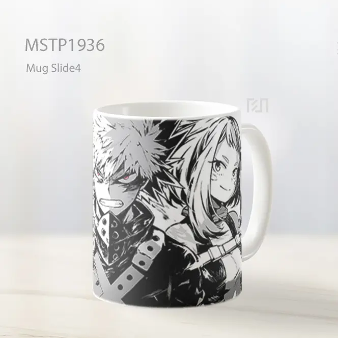 My Hero Academia Gaya Manga Trio Deku Bakugo Uraraka Mug MSTP1936