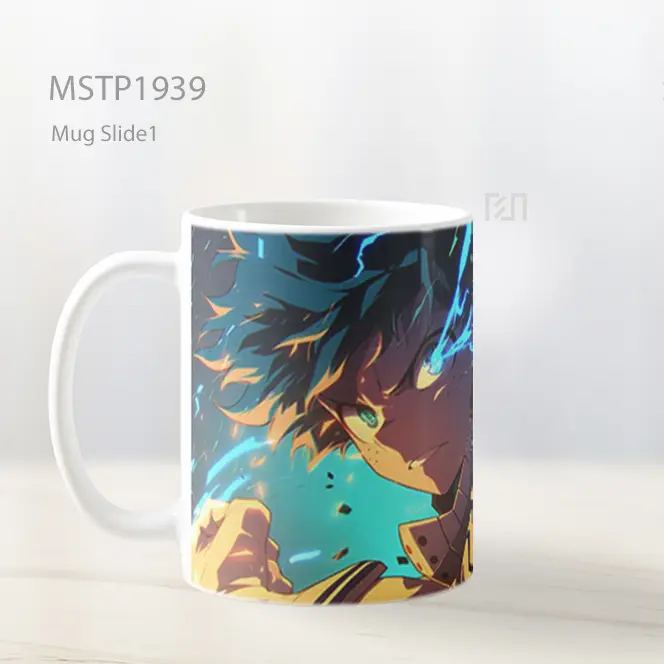 My Hero Academia Izuku Midoriya One For All Mug MSTP1939 - All-side / Desain