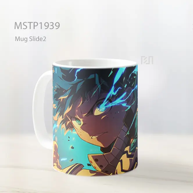 My Hero Academia Izuku Midoriya One For All Mug MSTP1939 - All-side / Desain