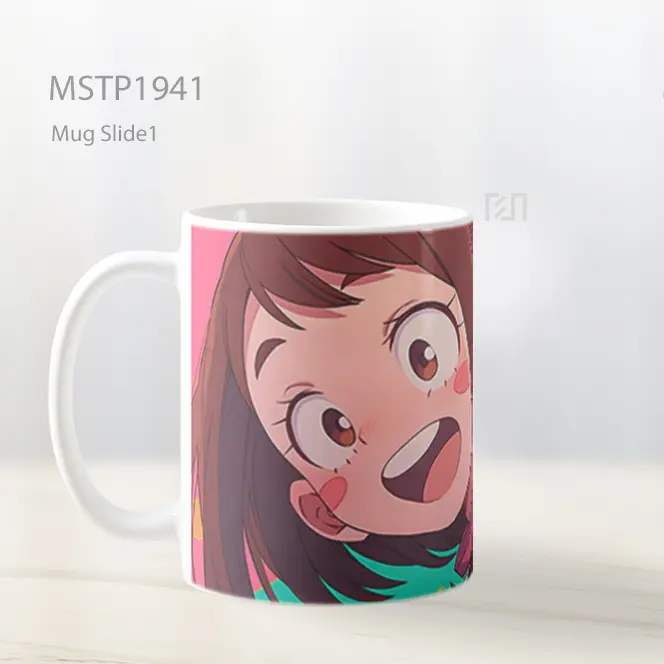 My Hero Academia Ochaco Uraraka Bahagia Mug MSTP1941 - All-side / Desain