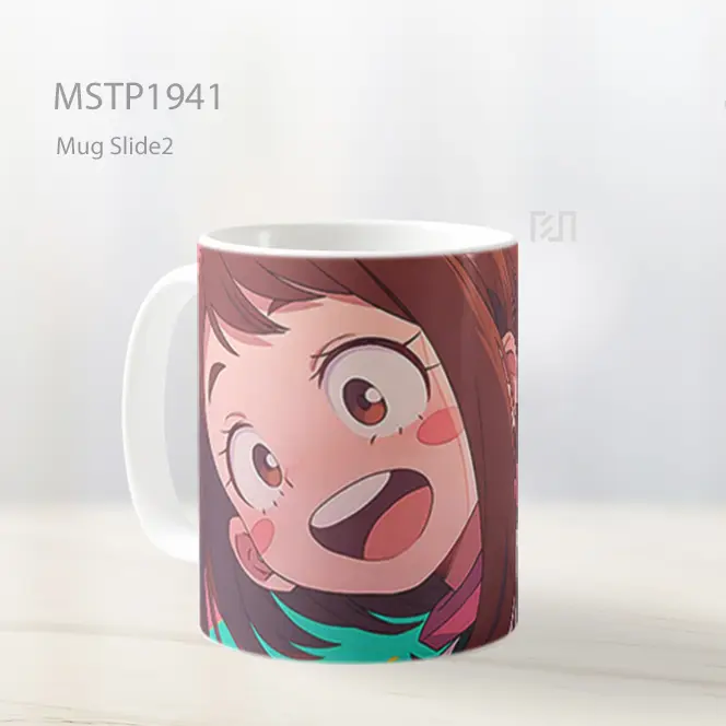 My Hero Academia Ochaco Uraraka Bahagia Mug MSTP1941 - All-side / Desain