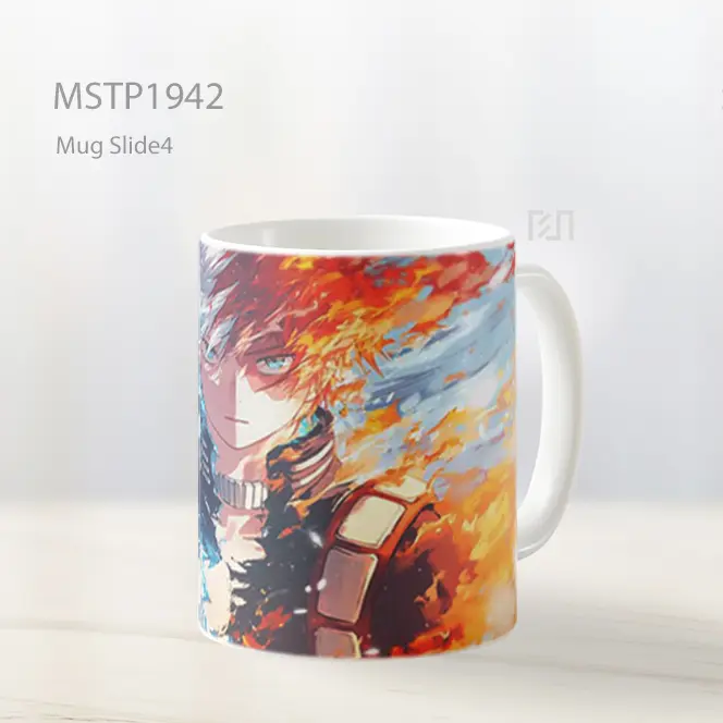 My Hero Academia Shoto Todoroki Ice And Fire Mug MSTP1942
