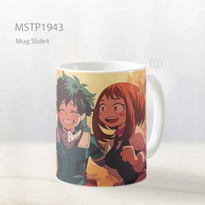 My Hero Academia Trio Deku Bakugo Uraraka Teman Mug MSTP1943