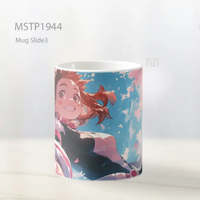 My Hero Academia Uraraka Bunga Sakura Mug MSTP1944 - All-side / Desain