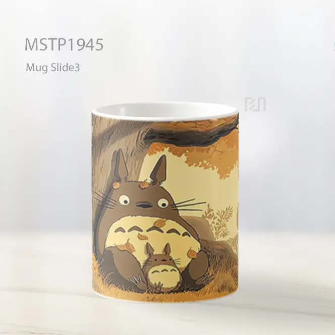My Neighbor Totoro Daun Musim Gugur Mug MSTP1945 - All-side / Desain